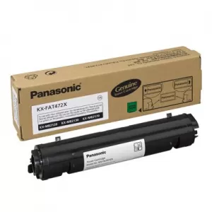 Panasonic KXFAT472X Black Laser Toner Ink Cartridge