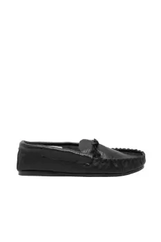 Gordon Softie Leather Moccasin Slippers