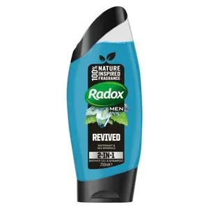 Radox Men Revived 2in1 Shower Gel 250ml