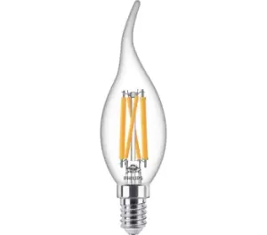 Philips 4.5W LED Candle E14 SES Warm White Dimmable - 77062400