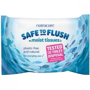 Natracare Safe to Flush Moist Tissues
