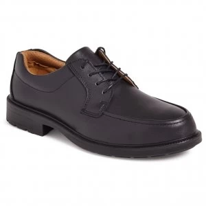 SS502CM Black Leather Gibson Shoe - Size 8