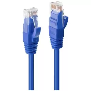 LINDY 45476 RJ45 Network cable, patch cable 7.50 m Blue