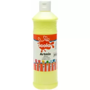 Scola AM600/20 Artmix Ready-mix Paint 600ml - Lemon