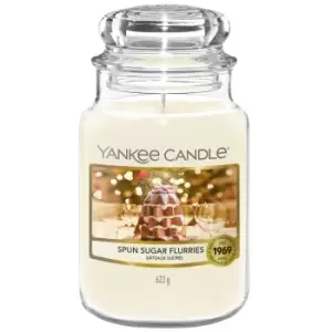 Yankee Candle Christmas 2022 Large Spun Sugar Flurries 623g