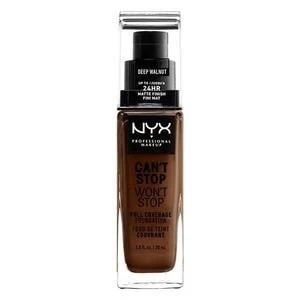 NYX Professional Makeup Cant Stop Foundation Deep Walnut