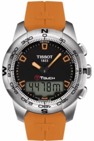 Mens Tissot T-Touch II Alarm Chronograph Watch T0474201705101