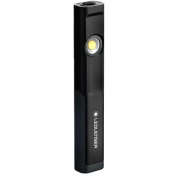 LED Lenser iW4R Rechargeable LED Inspection Lamp and Torch Black