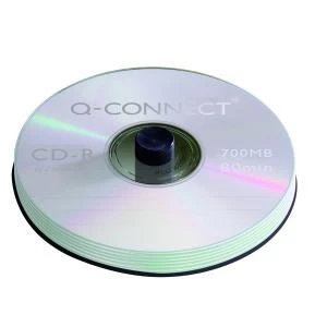 Q-Connect CD-R 700MB80minutes Spindle Pack of 50 KF00421