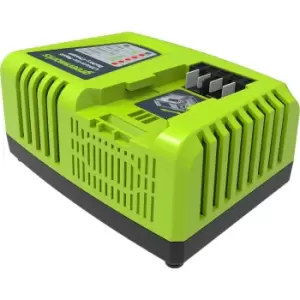 Greenworks G40UC4 40v Cordless Li-ion Fast Battery Charger 240v