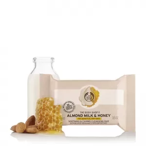 The Body Shop Almond Milk & Honey Soothing & Caring Cleansing Bar Almond Milk & Honey Soothing & Caring Cleansing Bar