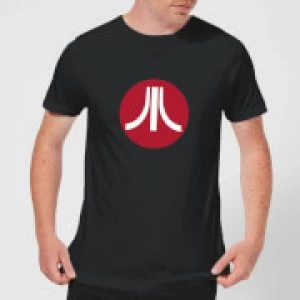 Atari Circle Logo Mens T-Shirt - Black - S