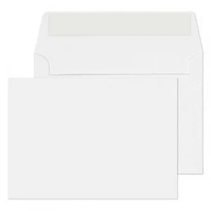 Purely Invitation Envelopes C6 Peel & Seal 114 x 162mm Plain 120 gsm Ice White Pack of 500