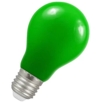 Lamps LED GLS 1.5W ES-E27 IP65 (15W Equivalent) Green 25lm ES Screw E27 Outdoor Festoon Coloured External Light Bulb - Crompton