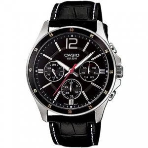 Casio Mens Stainless Steel Watch - MTP-1374L-1