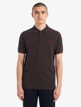 Fred Perry Twin Tipped Polo, Multi Size M Men