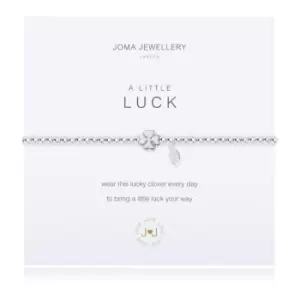 Joma Jewellery A Little Luck Bracelet, Brass
