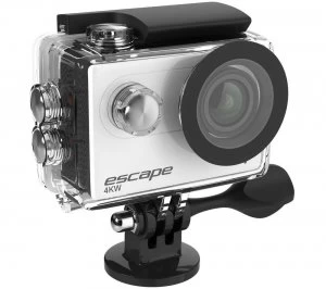 KITVISION Escape 4K Ultra HD Action Camera - Silver & Black