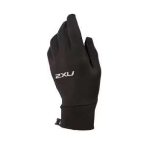 2XU Running Gloves Mens - Black
