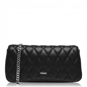 Karen Millen Finsbury Mini Quilted Shoulder Bag - BLACK001