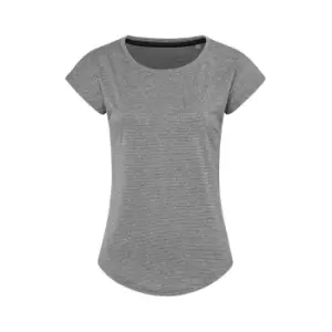 Stedman Womens/Ladies Sports T Move Recycled T-Shirt (M) (Heather)