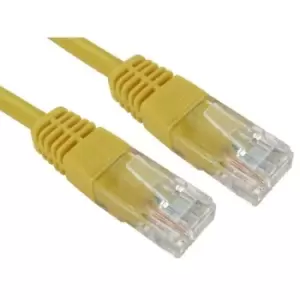 Spire Moulded CAT6 Patch Cable 5 Metres Full Copper Yellow