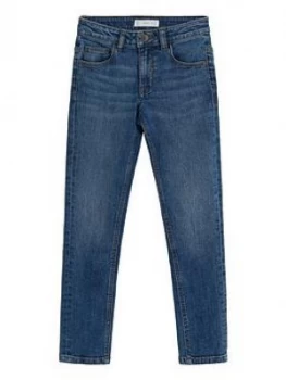 Mango Boys Slim Jeans - Mid Blue Size Age: 7 Years