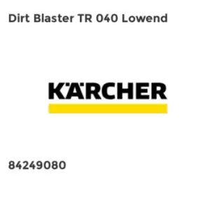 Karcher Dirt Blaster TR 040 Lowend