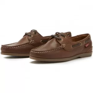 Chatham Womens Willow Boat Shoes Brown 7 (EU41)