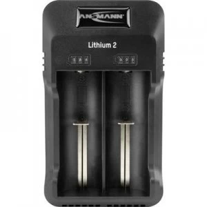 Ansmann Lithium 2 Charger for cylindrical cells No Li-ion, NiCd, NiMH 10340, 10350, 10440, 10500, 12500, 12650, 13500, 13650, 14500, 14650, 16340, 166