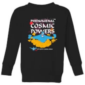 Disney Aladdin Phenomenal Cosmic Power Kids Sweatshirt - Black - 7-8 Years