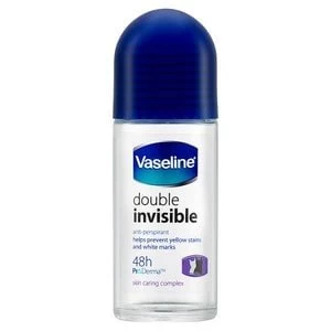 Vaseline Double Invisible Roll On 50ml