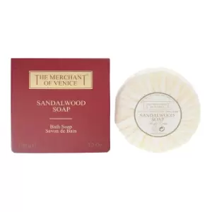 The Merchant of Venice Sandalwood Soap 100g TJ Hughes