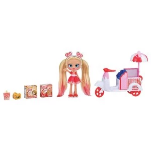Shopkins Walls Shoppie and Scooter Playset