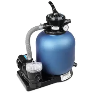 Monzana Sand Filter System With Pre-Filter XXL Tank 11,00 l/h Pool Sand Filter