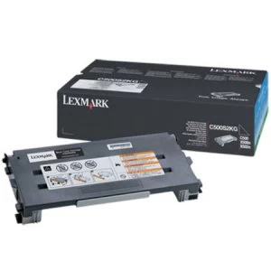 Lexmark C500S2KG Black Laser Toner Ink Cartridge