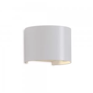 Round Wall Lamp, 12W LED, 3000K, 1100lm, IP54, Sand White