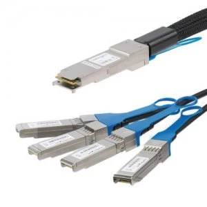 1m MSA QSFP Plus Breakout Cable