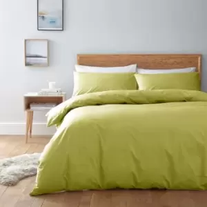 Linea Egyptian 200 Thread Count Duvet Cover - Yellow