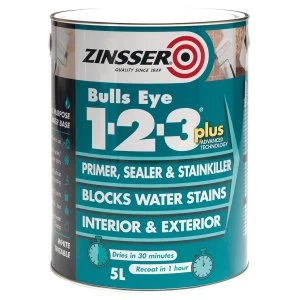 Zinsser Primer - Sealer Bulls Eye 123 Plus - 2.5 Litre