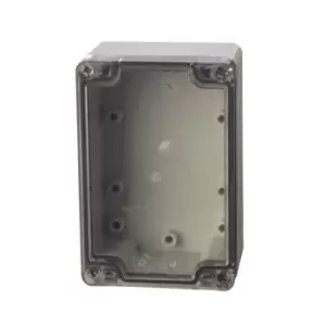 Fibox 7022581 PCT 08x12x06cm Enclosure, PC Clear transparent cover