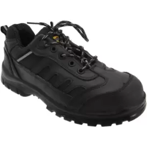 Grafters Mens Fully Composite Non-Metal Safety Trainer Shoes (41 EUR) (Black) - Black