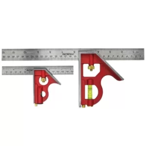 Combination Square Twin Pack 150MM (6IN) 300MM (12IN)