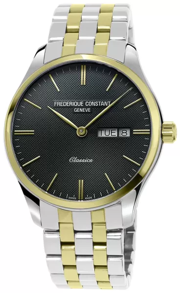 Frederique Constant FC-225GT5B3B Classic Quartz Two Tone Watch