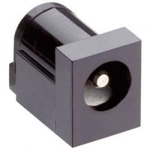 Low power connector Socket horizontal mount 6mm 2.35 mm