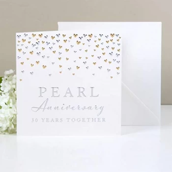 Amore By Juliana Deluxe Card - Pearl Anniversary