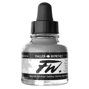 Daler-Rowney FW Artists Acrylic Ink 29.5ml Cool Grey
