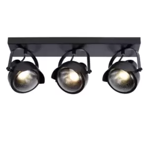 Cicleta Industrial Ceiling Spotlight Bar - 3xGU10 - Black