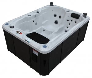 Canadian Spa Co. Quebec Plug Play 29 Jet 3 Person Hot Tub.