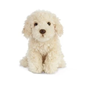 Living Nature Soft Toy - Plush Labradoodle Dog (20cm)